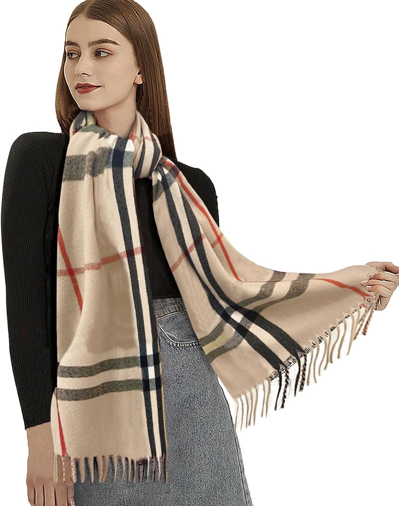 EXTREE Scarfs for Women Pashmina Silky Shawl Wrap for Evening Dressing Blanket Open Front Poncho Cape - Image 1